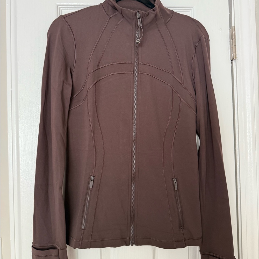Lululemon Define Jacket – Brown – Size 10 – Never Worn
